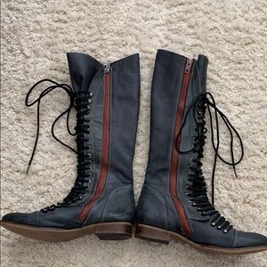 Steve Madden lace-up boots